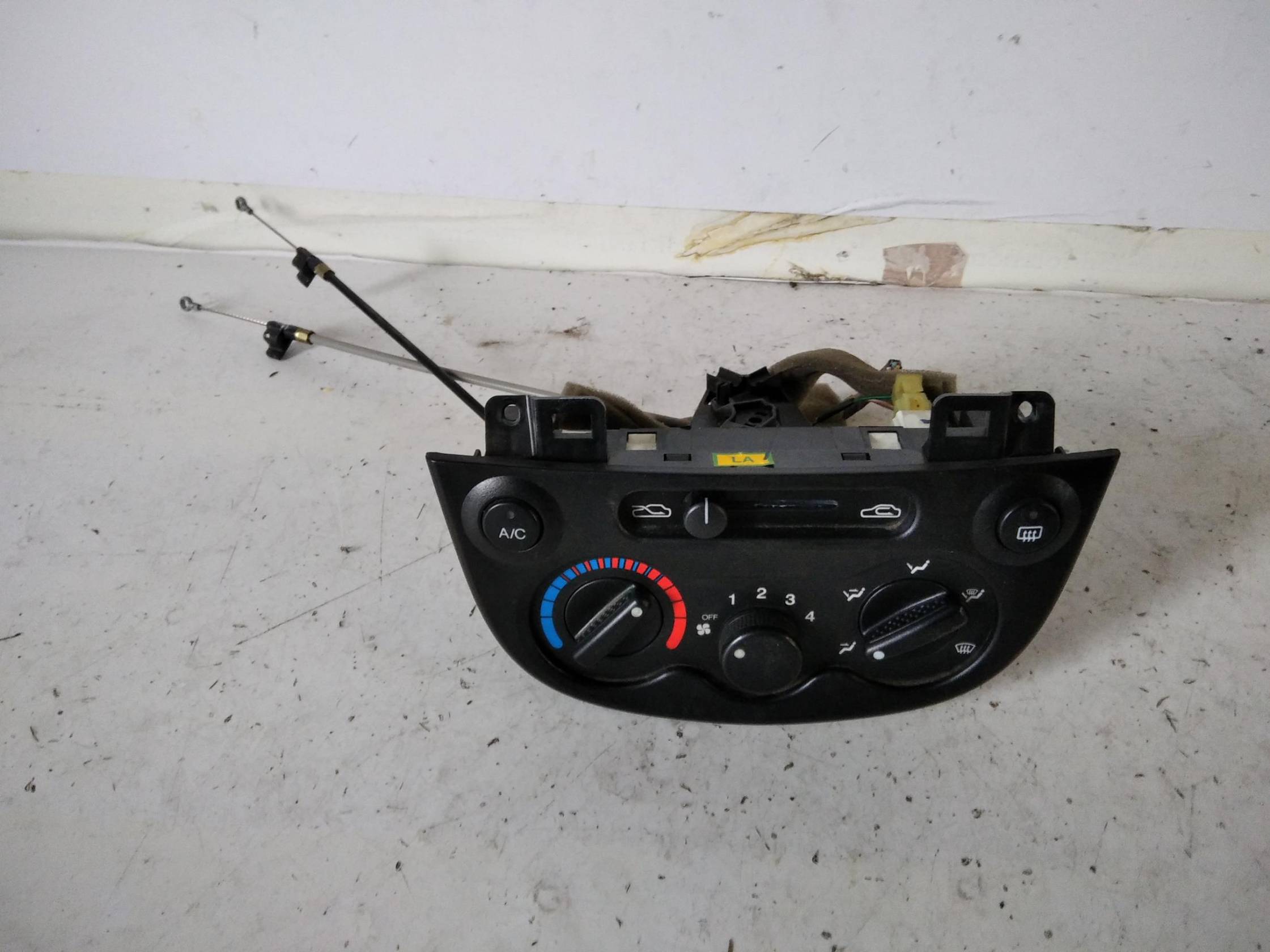 Blocco comando climatizzazione